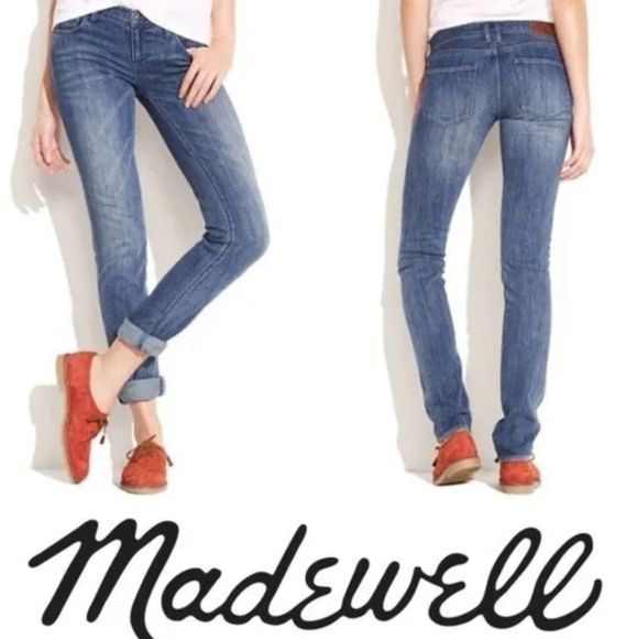 MADEWELL Rail Straight Cropped Jeans - Picture 13 of 13